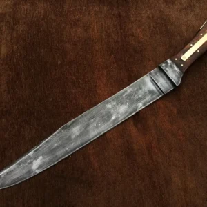 James bowie no,1 , Custom handmade 5160 spring steel guard less bowie knife