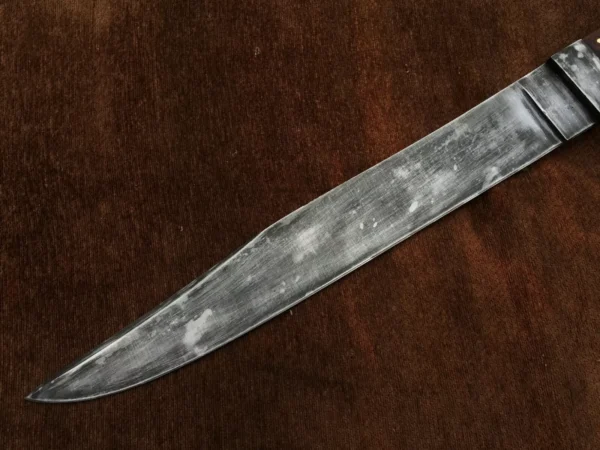 James bowie no,1 , Custom handmade 5160 spring steel guard less bowie knife