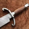 Damascus Steel Bart Moore Bowie knife , Historical Knife , Alamo Museum Historical knife , Collectable knife , Hunting knife, high quality custom knife , high quality damascus steel knife , custom knife , sufi damascus custom knife