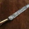 James bowie no,1 , Custom handmade 5160 spring steel guard less bowie knife