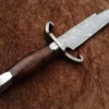 Damascus Steel Bart Moore Bowie knife , Historical Knife , Alamo Museum Historical knife , Collectable knife , Hunting knife, high quality custom knife , high quality damascus steel knife , custom knife , sufi damascus custom knife