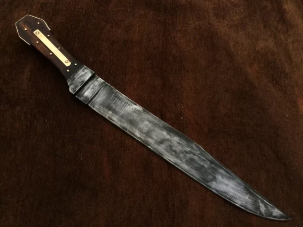 James bowie no,1 , Custom handmade 5160 spring steel guard less bowie knife