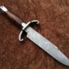 Damascus Steel Bart Moore Bowie knife , Historical Knife , Alamo Museum Historical knife , Collectable knife , Hunting knife, high quality custom knife , high quality damascus steel knife , custom knife , sufi damascus custom knife