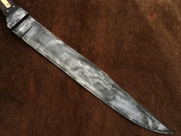James bowie no,1 , Custom handmade 5160 spring steel guard less bowie knife