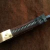 James bowie no,1 , Custom handmade 5160 spring steel guard less bowie knife