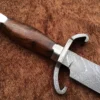 Damascus Steel Bart Moore Bowie knife , Historical Knife , Alamo Museum Historical knife , Collectable knife , Hunting knife, high quality custom knife , high quality damascus steel knife , custom knife , sufi damascus custom knife