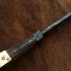 James bowie no,1 , Custom handmade 5160 spring steel guard less bowie knife