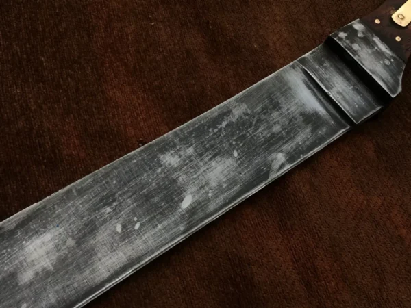 James bowie no,1 , Custom handmade 5160 spring steel guard less bowie knife