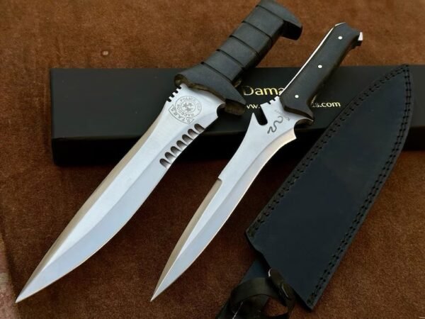 Jack Krauser | Leon Kennedys Knife Personalized Custom Handmade Spring Steel, Bowie Knife, Replica , Birthday Gift for him, Gift For Friend