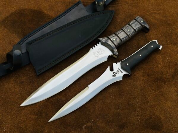 RE4 Jack Krauser | Primal Knife Full Tang | Custom Handmade Spring Steel, Bowie Knife, Replica , Birthday Gift for him, Gift For Friend